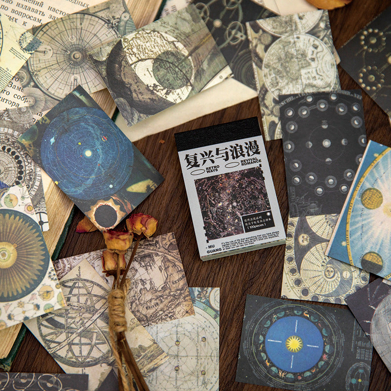 50 Pcs Washi Stickers Book FXLM