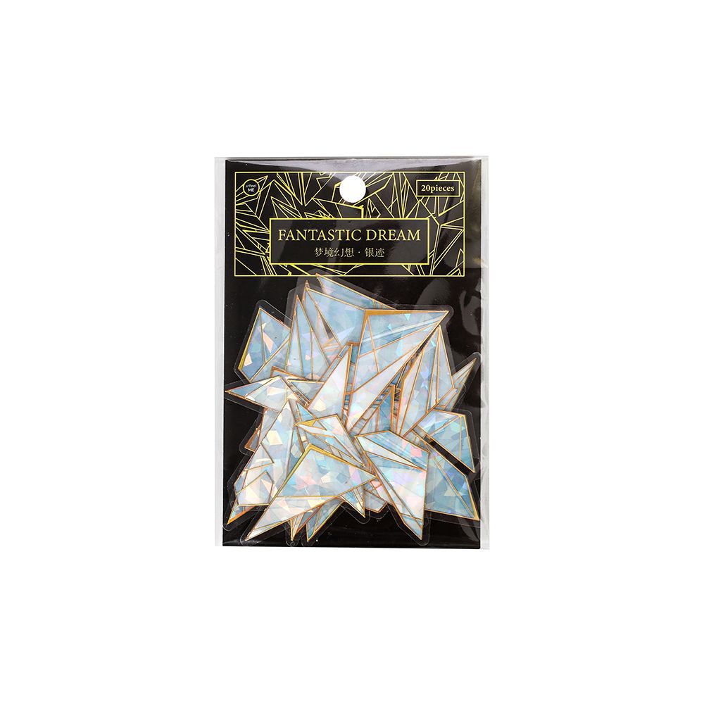 20pcs Butterfly PET Stickers MJHX