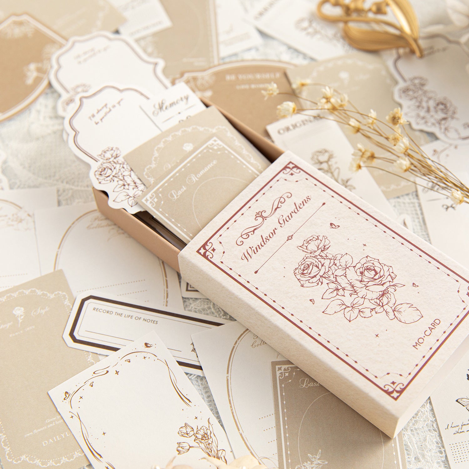 30 Pcs Vintage Scrapbook Notepad WRHX