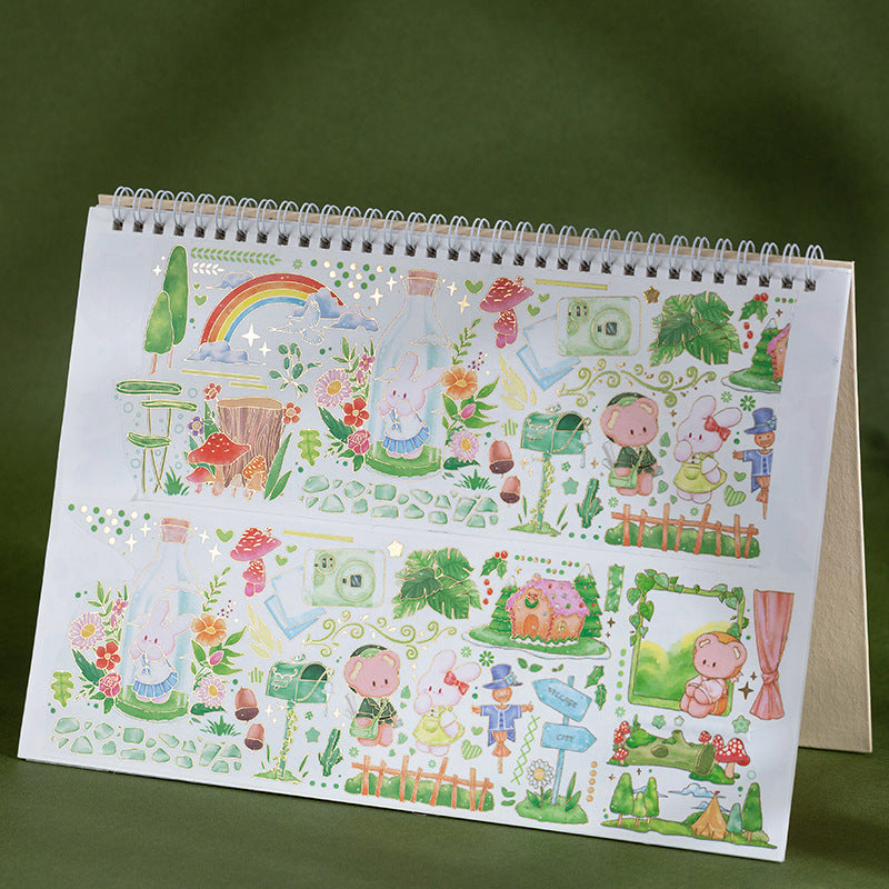1 Roll Cartoon Washi Tape ZXYZY