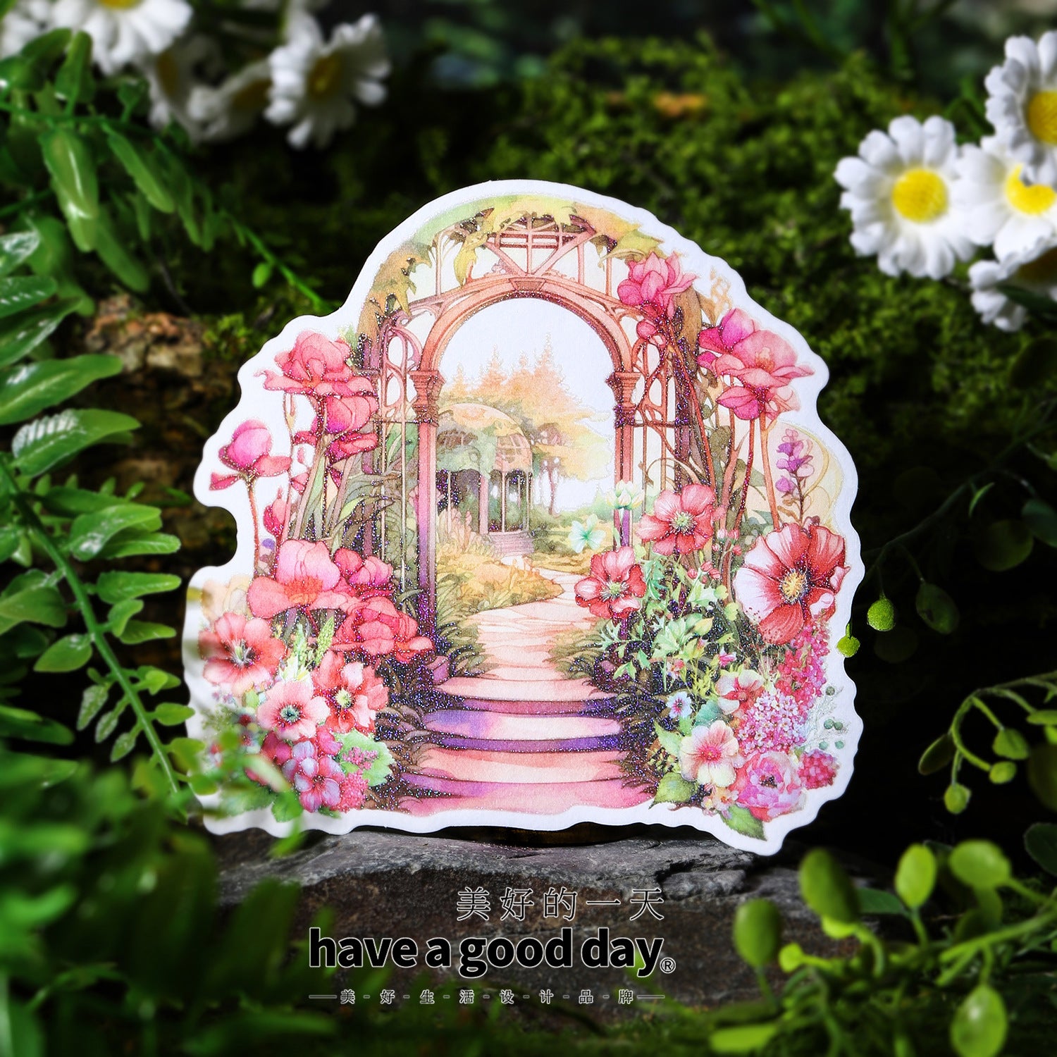 10Pcs Bridge Washi Stickers XJZQ