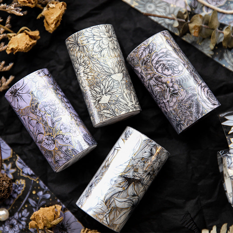 1 Roll PET Flowers Tape DHYQ