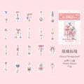 40pcs PET Jewellery Stickers ZBHXT