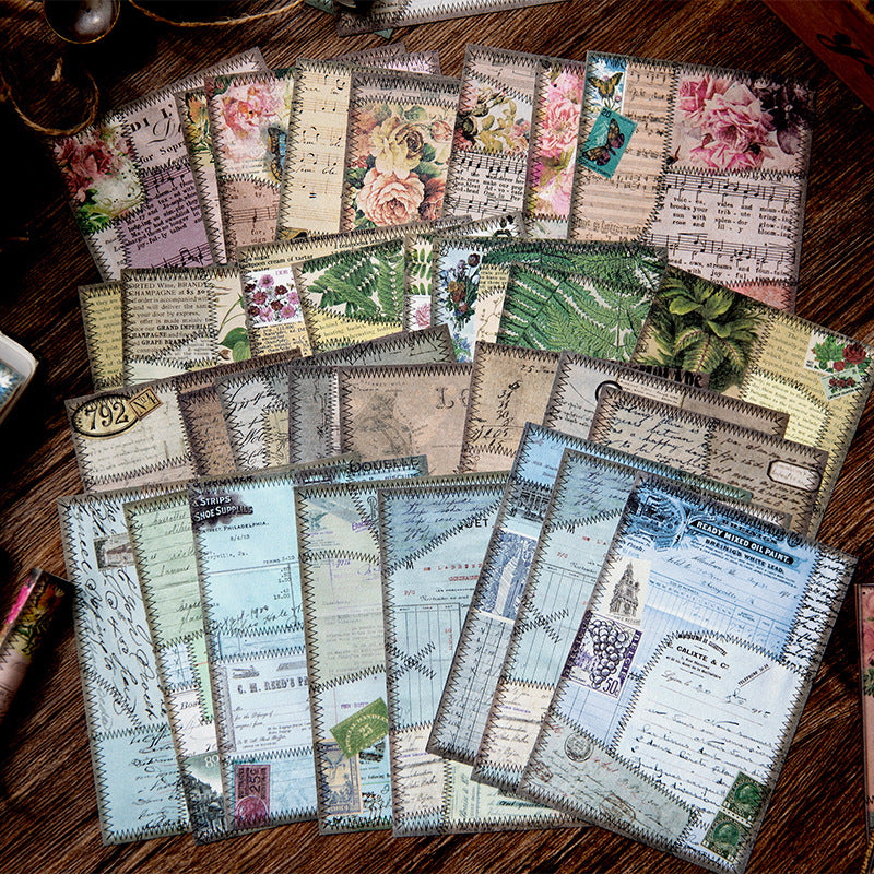 40pcs Scrapbook Paper SGCF
