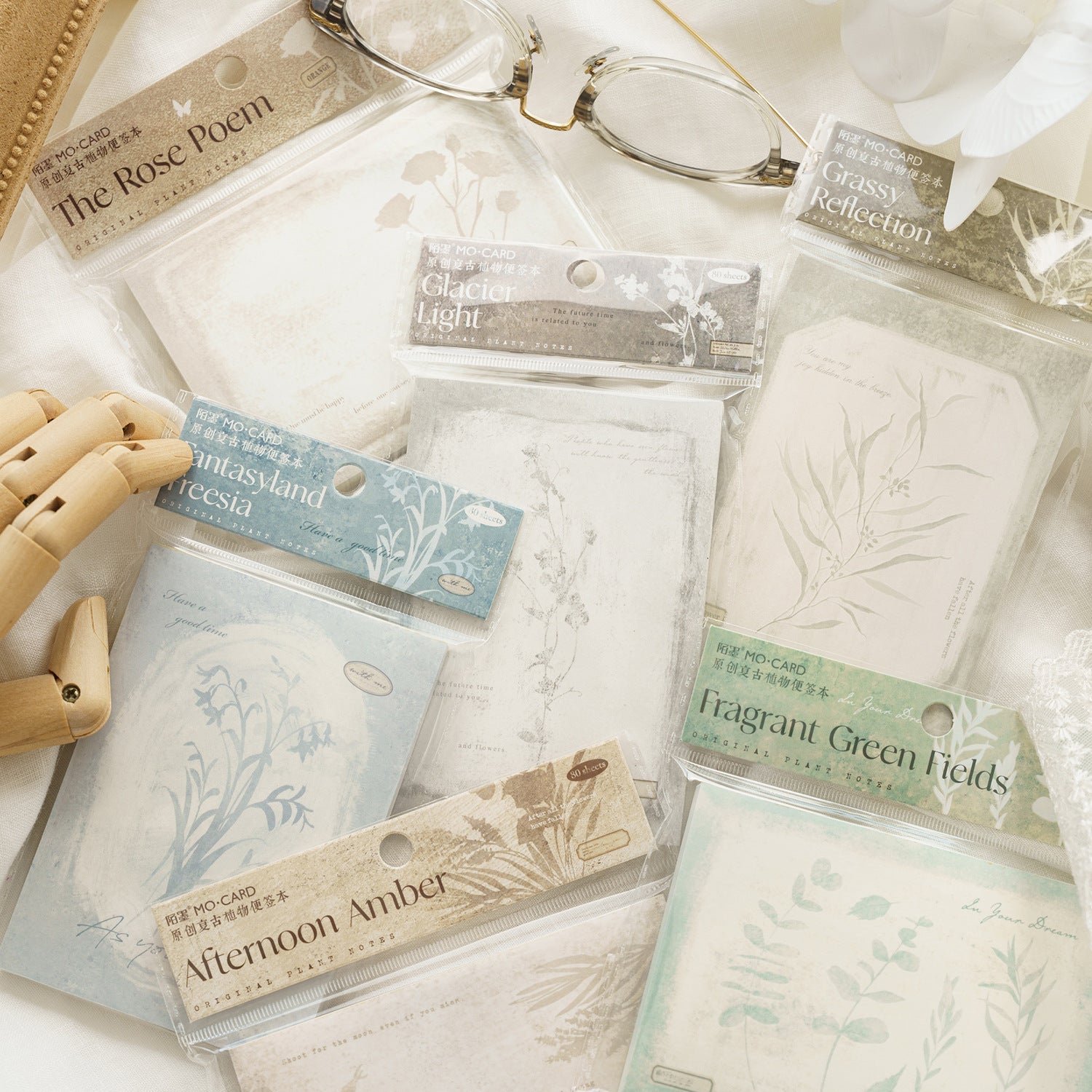 80 Pcs Vintage Creative Notepad AMLG