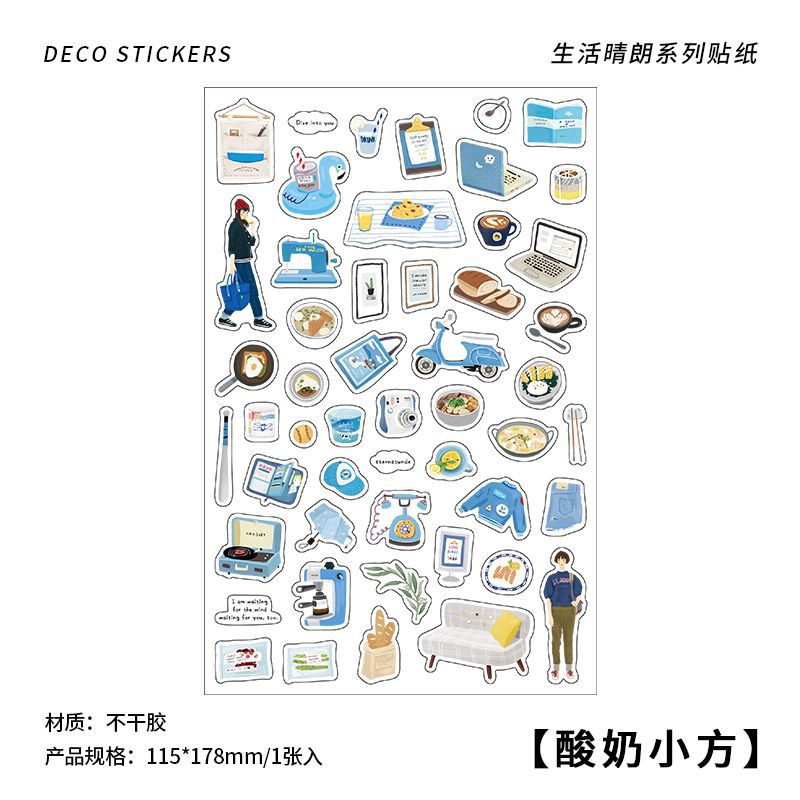 1 Sheet Life Stickers SHQL