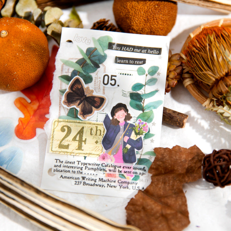 26pcs PET Word Stickes ZMHS