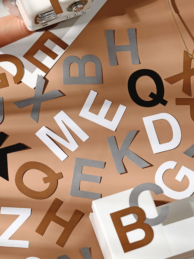 26pcs Letter Sickers WJLM