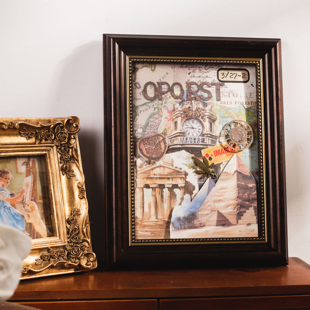 30pcs Travel Theme Journal Paper HQZL