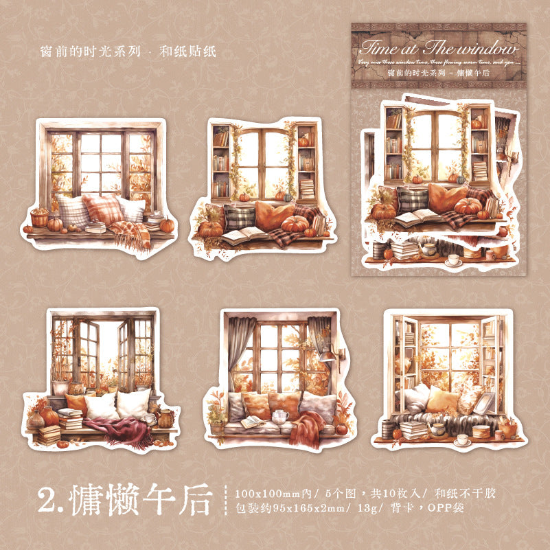 10pcs Window Stickers CQDSG