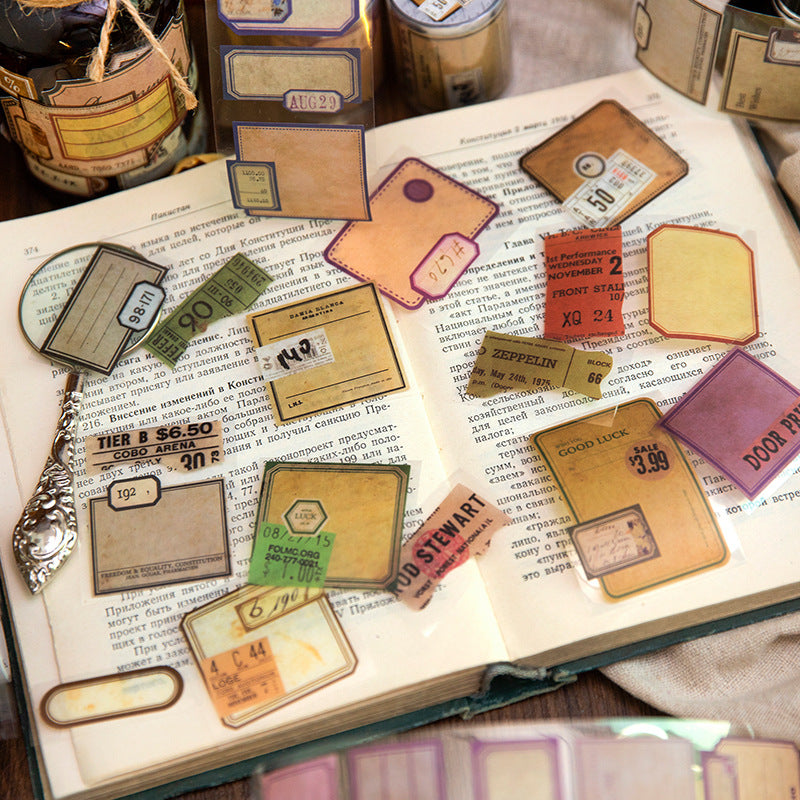 1 Roll Label Stickers Tape BJRC