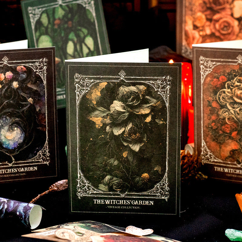 50Pcs Magic Theme Scrapbook Paper NWHY