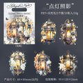 10 Pcs Night Light PET Stickers LLYS