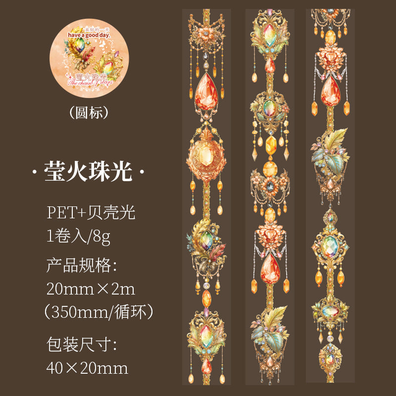 1 Roll Jewelry PET Tape XHZL