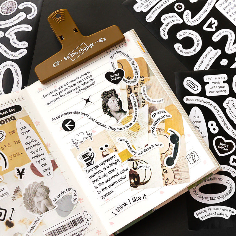 3pcs Words Decor Stickers CXCC