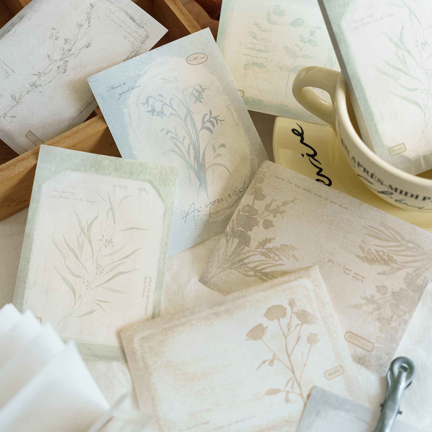 80 Pcs Vintage Creative Notepad AMLG