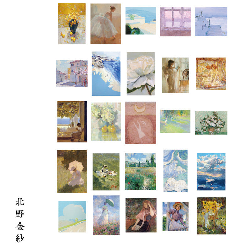 50pcs Scrapbook Stickers CRHL