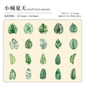 20pcs PET Leaf Stickers YLCS