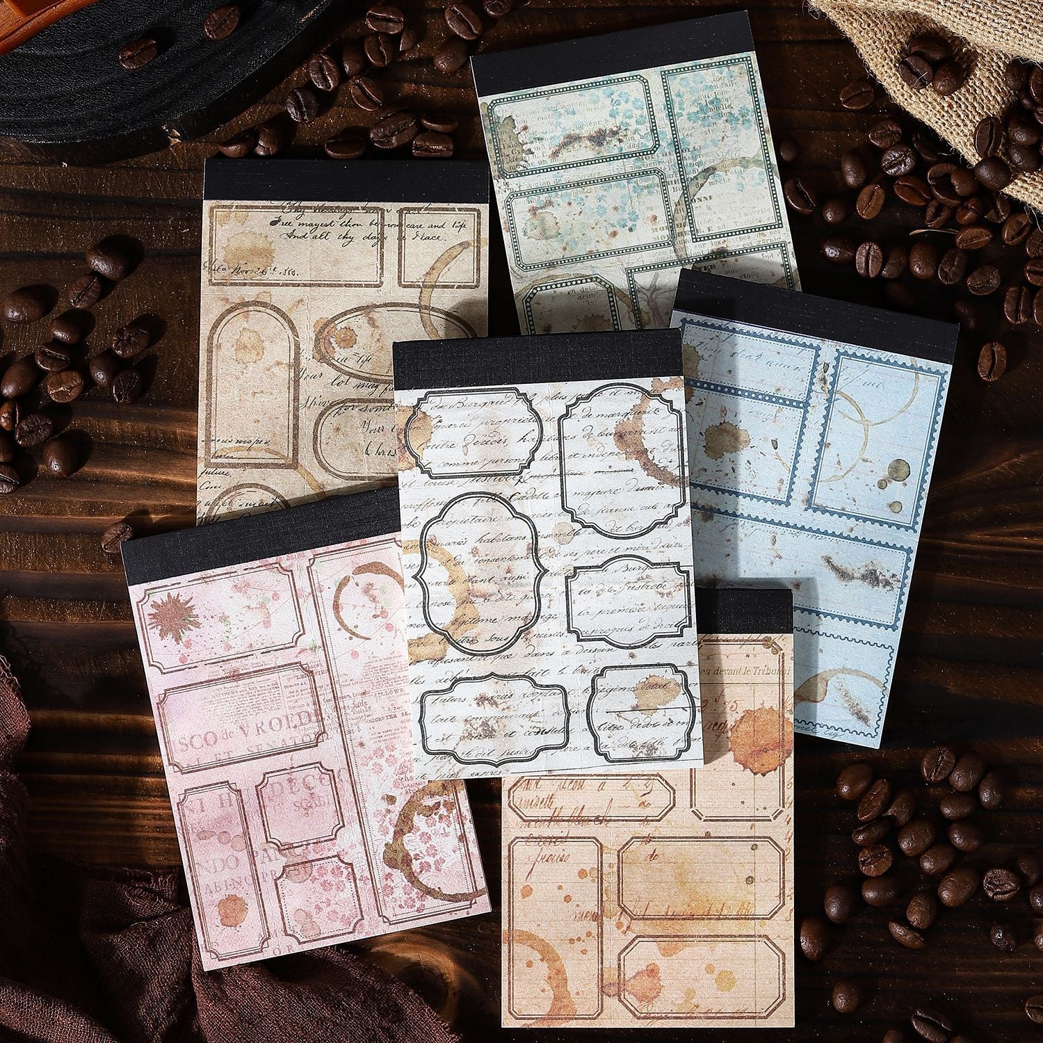 30pcs Vintage Notepad KFRJ