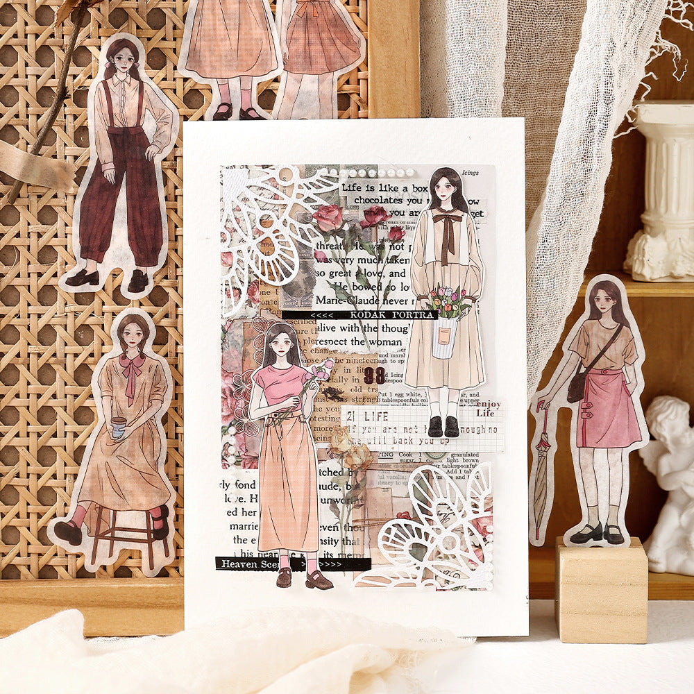 30pcs People Washi Stickers NRJMH