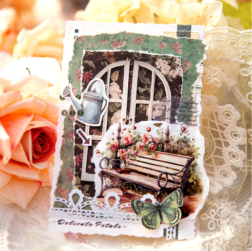 10 Pcs House and Garden PET Stickers JYDJL