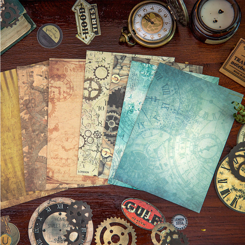 25pcs Vintage Scrapbook Paper Supplies SGCL