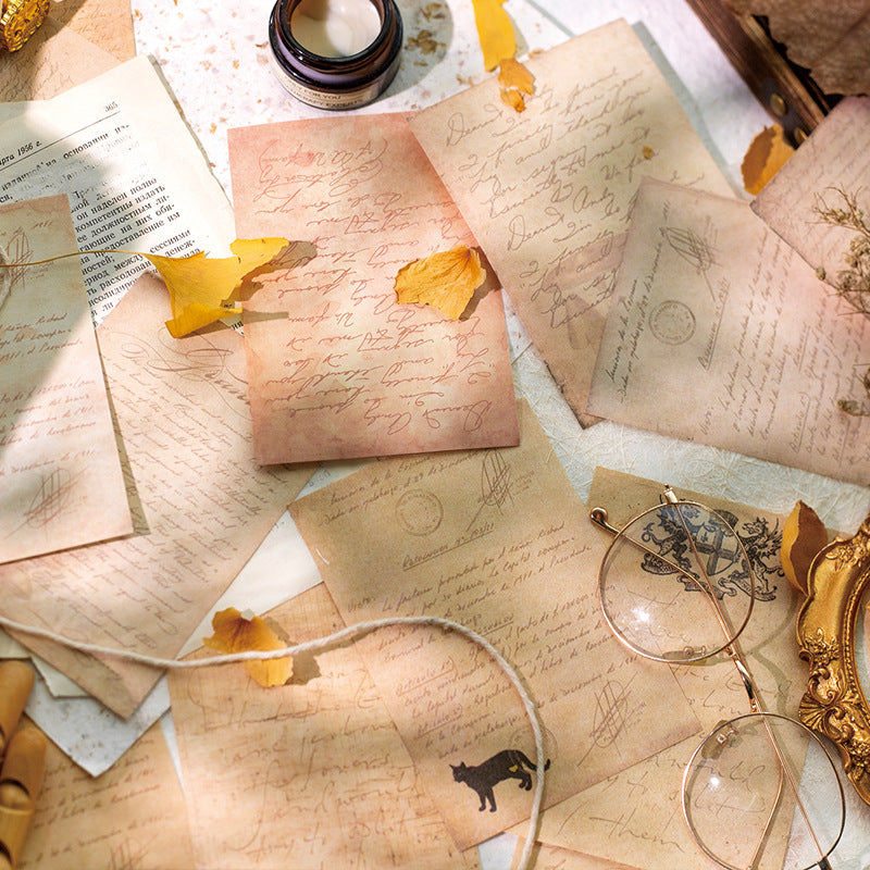 30Pcs Vintage Scrapbook Paper FGBJ