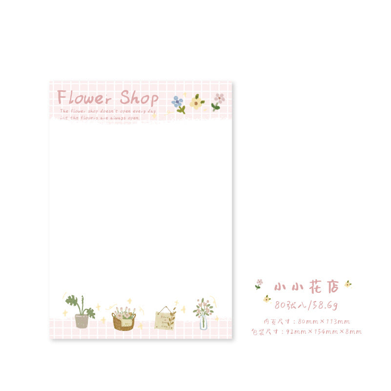 50 Pcs Creative Notepad SHXQX