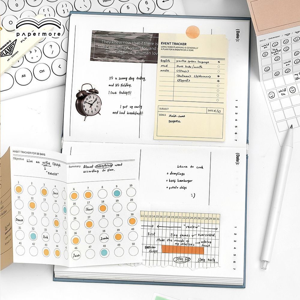 6 Pcs Planner Notepad XGBF