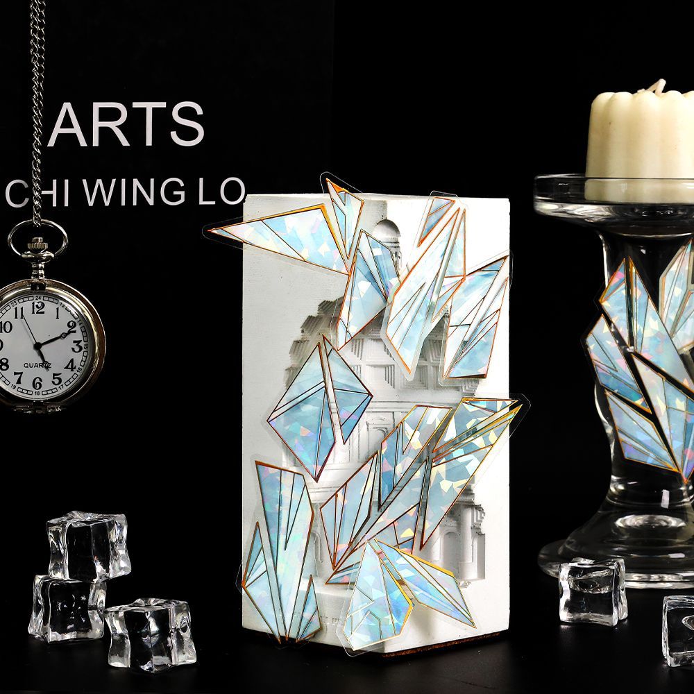 20pcs Butterfly PET Stickers MJHX