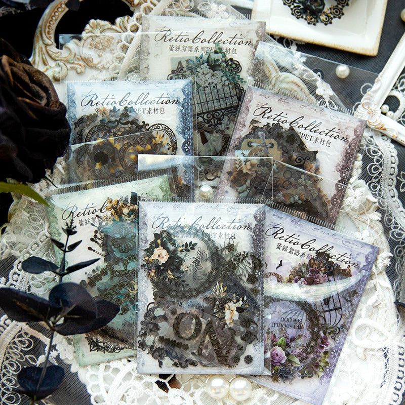 20pcs PET Frame Stickers JPJL