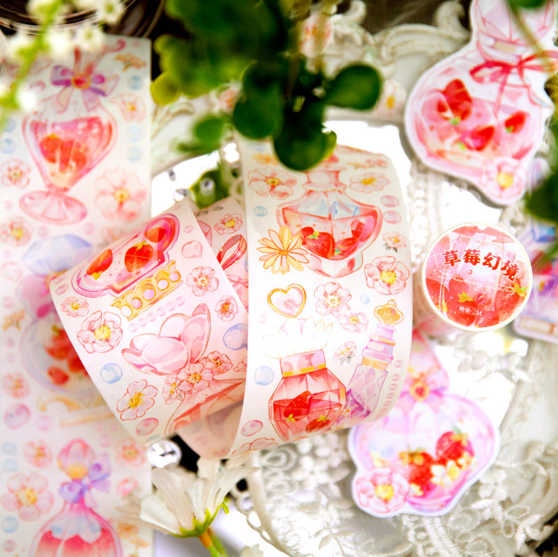 1 Roll Stawberry Washi Tape CMHJ