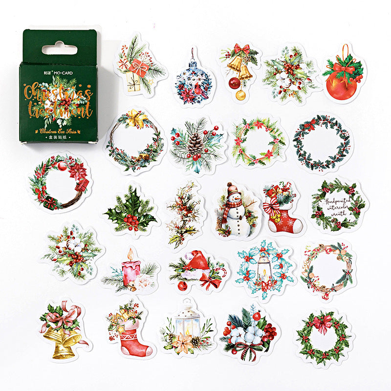 46PCS Christmas Stickers SDZY