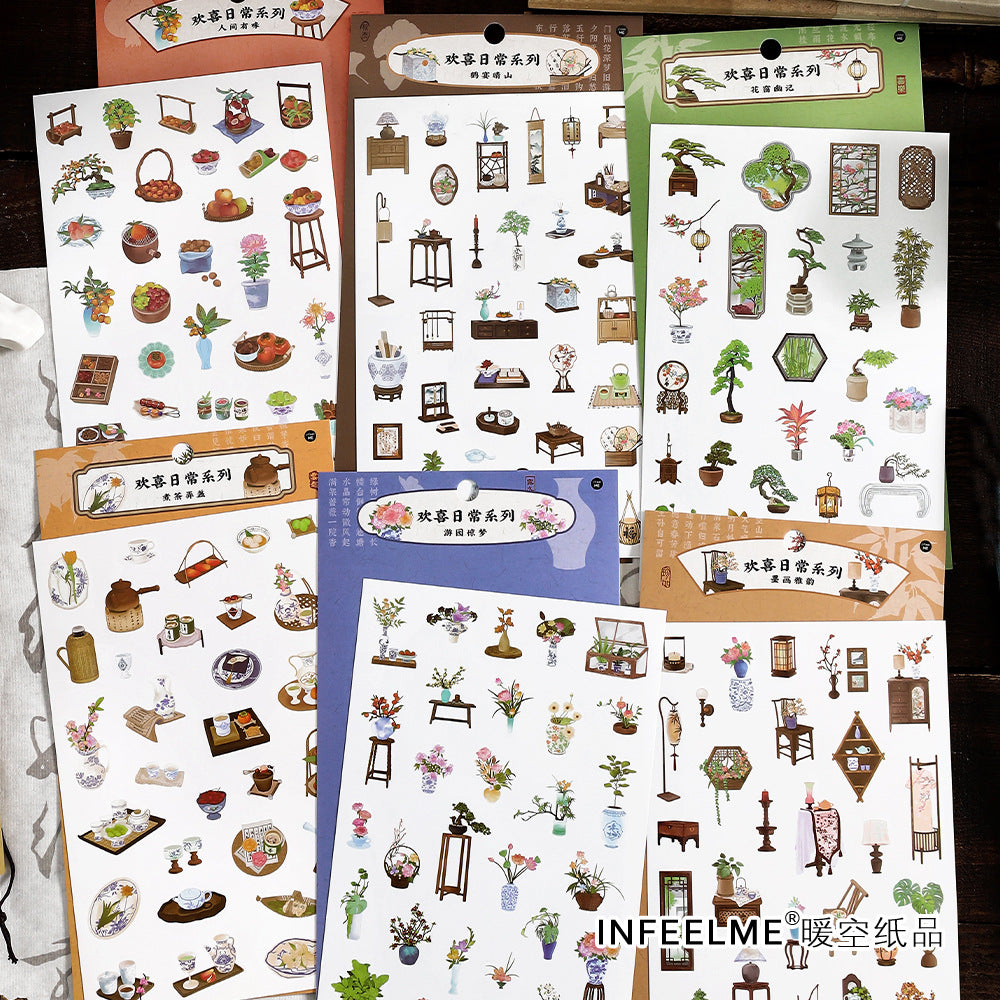 1 Sheet Small Stickers HXRC