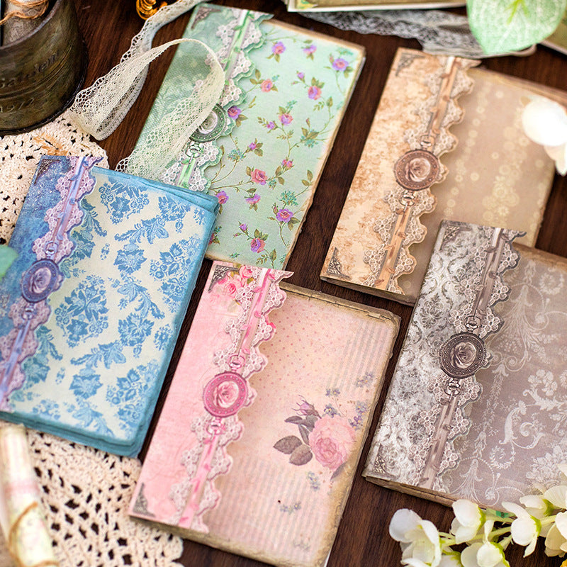 30Pcs Floral Scrapbook Paper SJSP