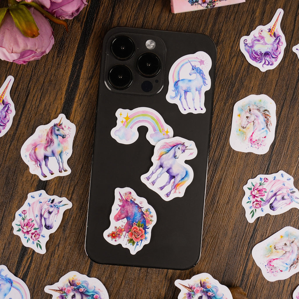 46pcs Unicorn Stickers CHDJS
