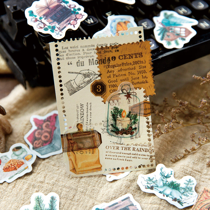 40pcs Scrapbook Stickers SYCY