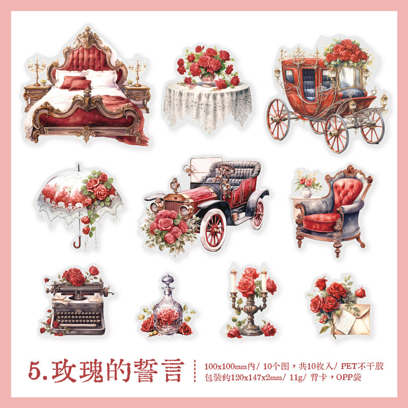20pcs PET Funiture Stickers YGTj