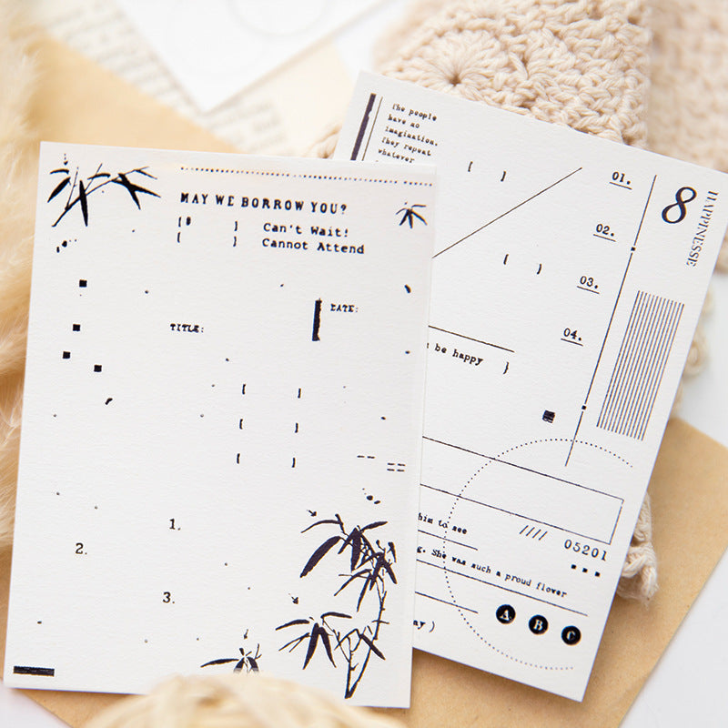 30 Pcs Junk Journal Notepad Paper YYXJ
