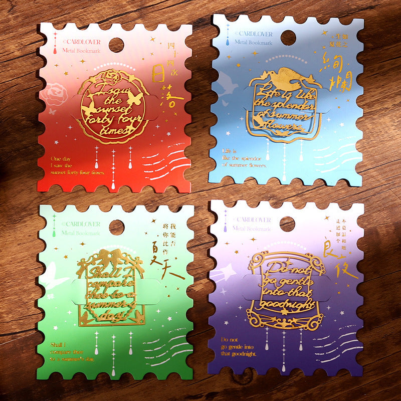 1 Pc Metal Bookmark YZXJ