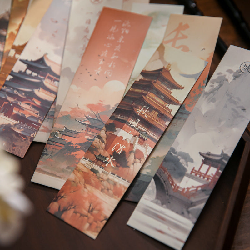 30PCS Card Stock Bookmartk SHJZ