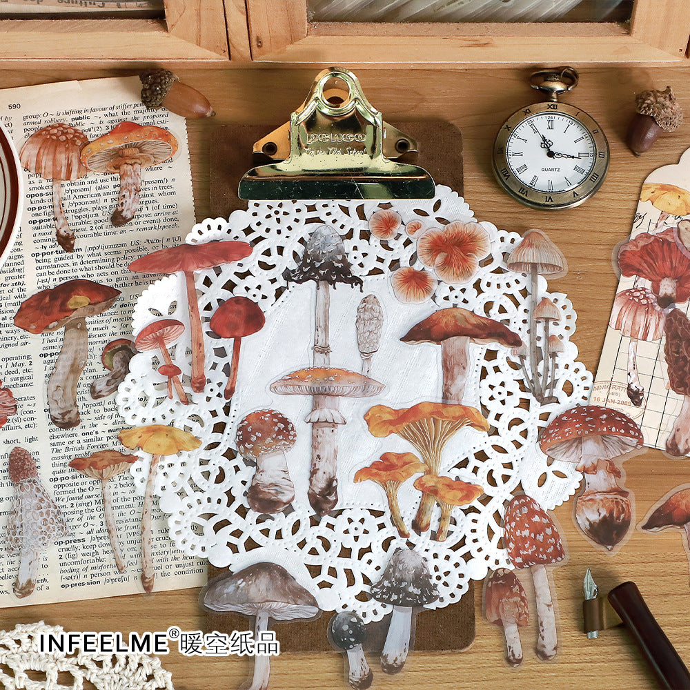 20 Pcs Nature PET Stickers SZXS