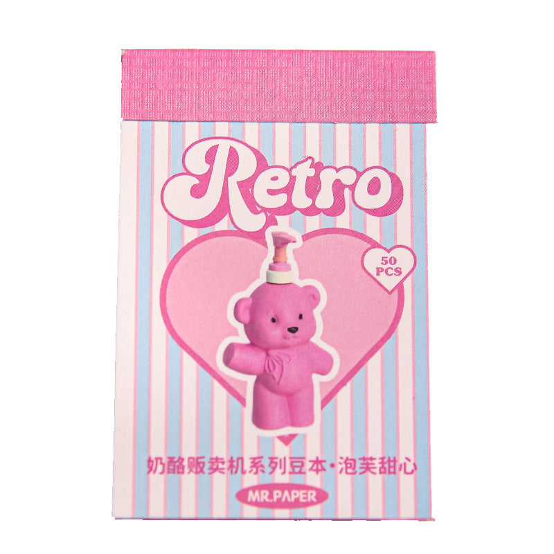 50PCS Dessert Stickers Book NNFM