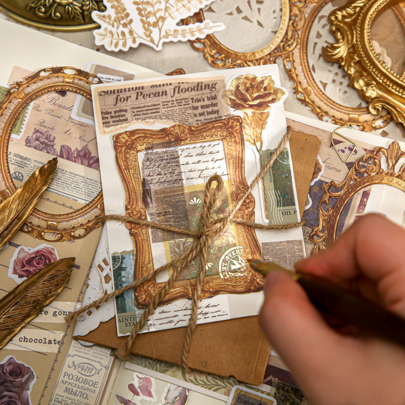 15pcs Vintage Frame Paper  MJHL