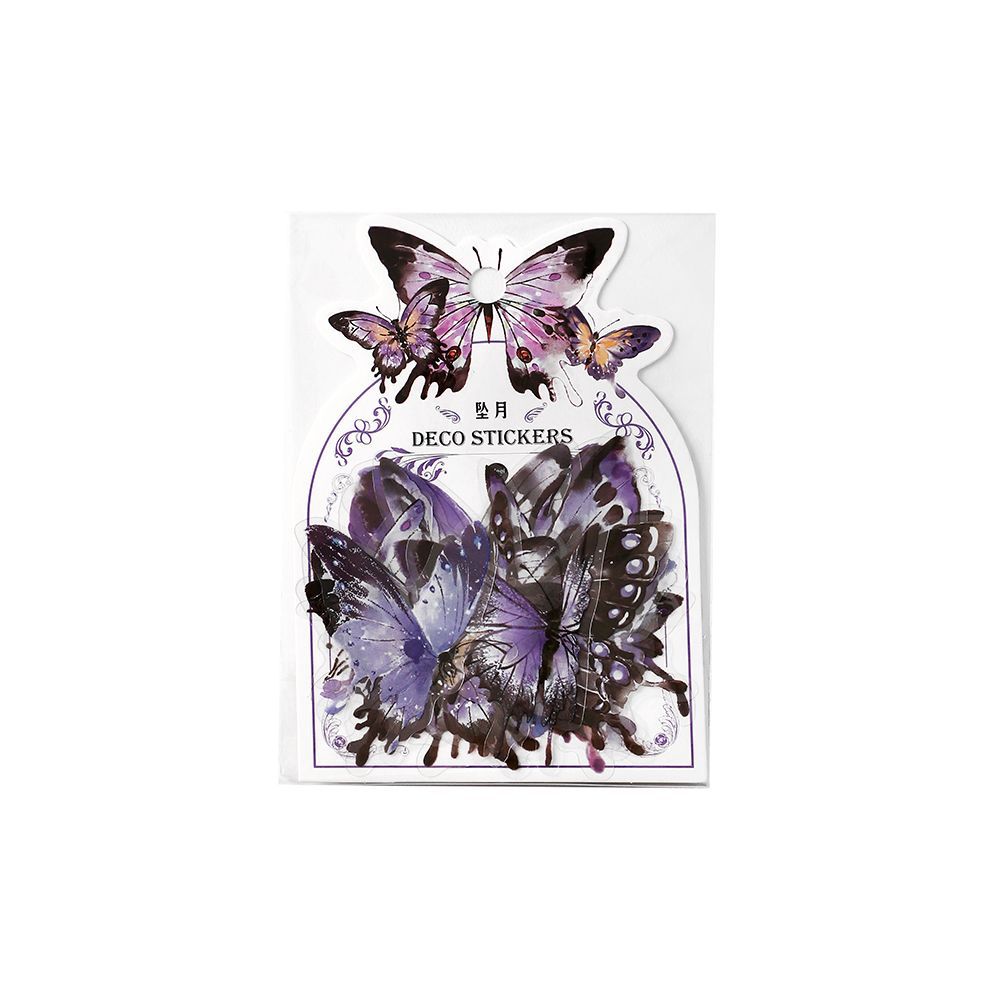 15 Pcs Butterfly Stickers Pack HDHC