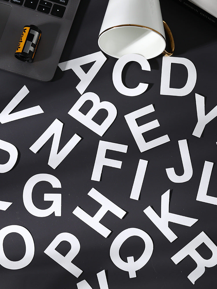 26pcs Letter Sickers WJLM