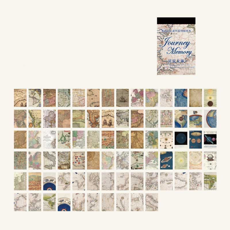 Luge Washi Stickers Book