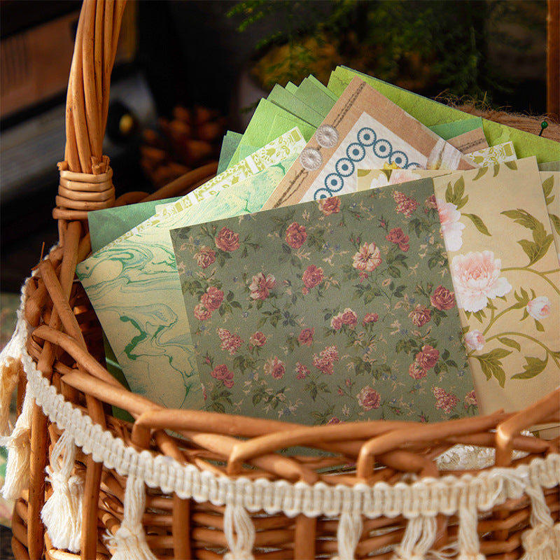 100pcs Scrapbook Paper CSRD