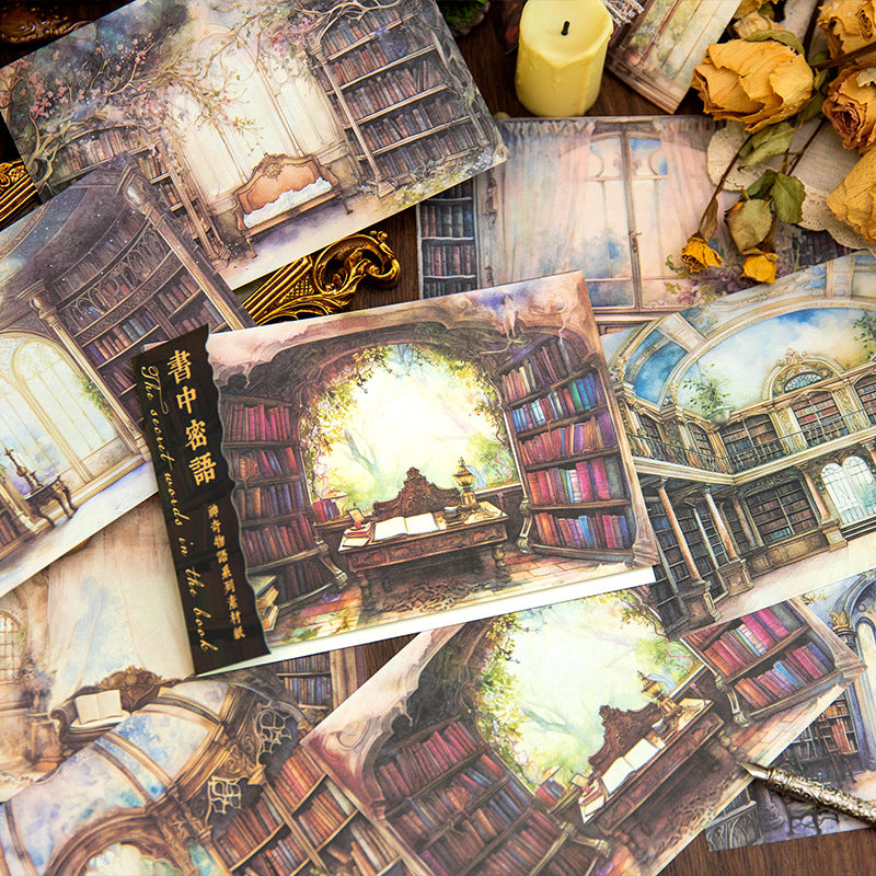 40pcs Vintage Scrapbook Paper SQWY