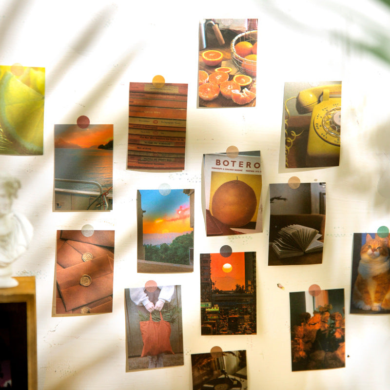 50 Pcs Landscape Washi Stickers Book MXRS